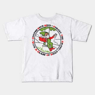 Piels Lager Gnome Retro Defunct Beer Kids T-Shirt